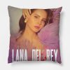 Beautiful Del Rey Throw Pillow Official Lana Del Rey Shop