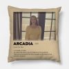 Lana Del Rey Arcadia Cream Throw Pillow Official Lana Del Rey Shop