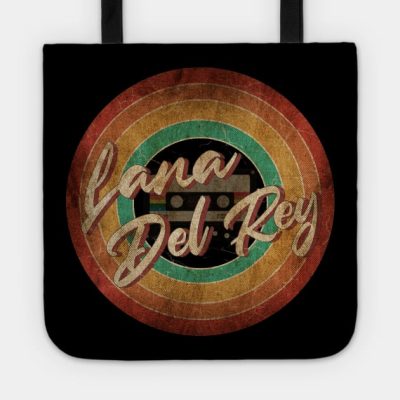 Lana Del Rey Vintage Circle Art Tote Official Lana Del Rey Shop