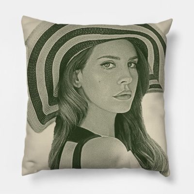 Lana Del Rey Throw Pillow Official Lana Del Rey Shop