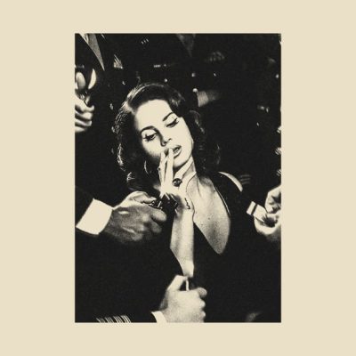 Lana Del Rey Vintage Pencil Drawing Style Mug Official Lana Del Rey Shop