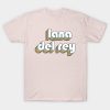 Lana Del Rey Retro Rainbow Typography Faded Style T-Shirt Official Lana Del Rey Shop