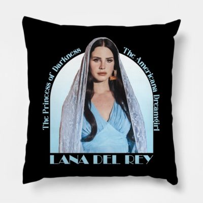 Lana Del Rey T Shirt Throw Pillow Official Lana Del Rey Shop