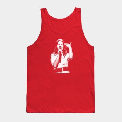 Memorable Hand Sign Lana Del Rey Retro Design Tank Top Official Lana Del Rey Shop