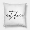 Art Deco Throw Pillow Official Lana Del Rey Shop