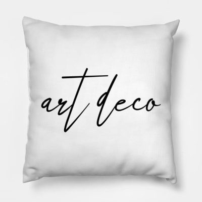 Art Deco Throw Pillow Official Lana Del Rey Shop