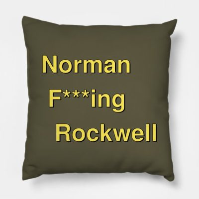 Norman F Ing Rockwell Throw Pillow Official Lana Del Rey Shop