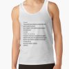 Arcadia - Lana Del Rey Blue Banisters Lyrics Tank Top Official Lana Del Rey Shop