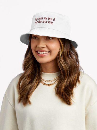 He Hurt Me But It Felt Like True Love Ultraviolence Lana Del Rey Bucket Hat Official Lana Del Rey Shop