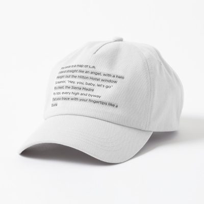 Lana Del Rey - Blue Banisters Lyrics Sticker Cap Official Lana Del Rey Shop