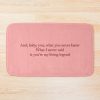 Living Legend - Lana Del Rey Blue Banisters Lyrics Bath Mat Official Lana Del Rey Shop