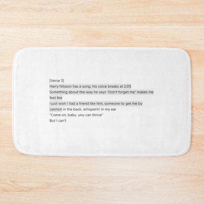 Lana Del Rey - Did You Know That There'S A Tunnel Under Ocean Blvd Bath Mat Official Lana Del Rey Shop