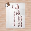 Young And Beautiful Lana Del Rey Lyrics Throw Blanket Official Lana Del Rey Shop