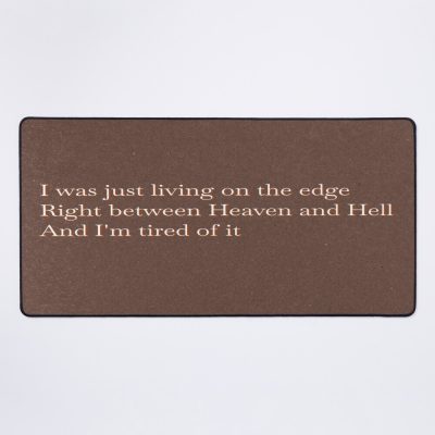 Living Legend - Lana Del Rey Blue Banisters Lyrics Mouse Pad Official Cow Anime Merch