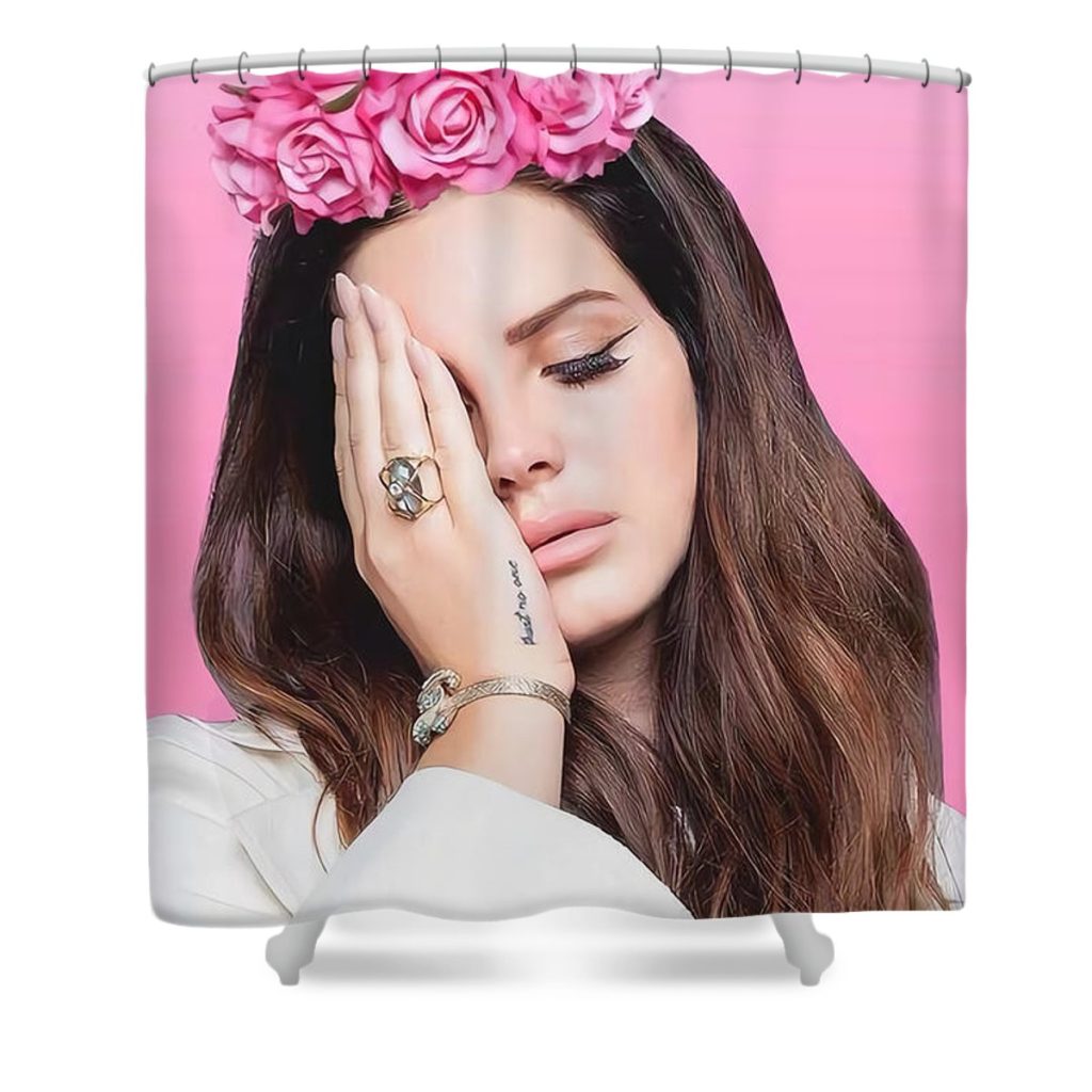 lana del rey head flowers justin clancy - Lana Del Rey Shop