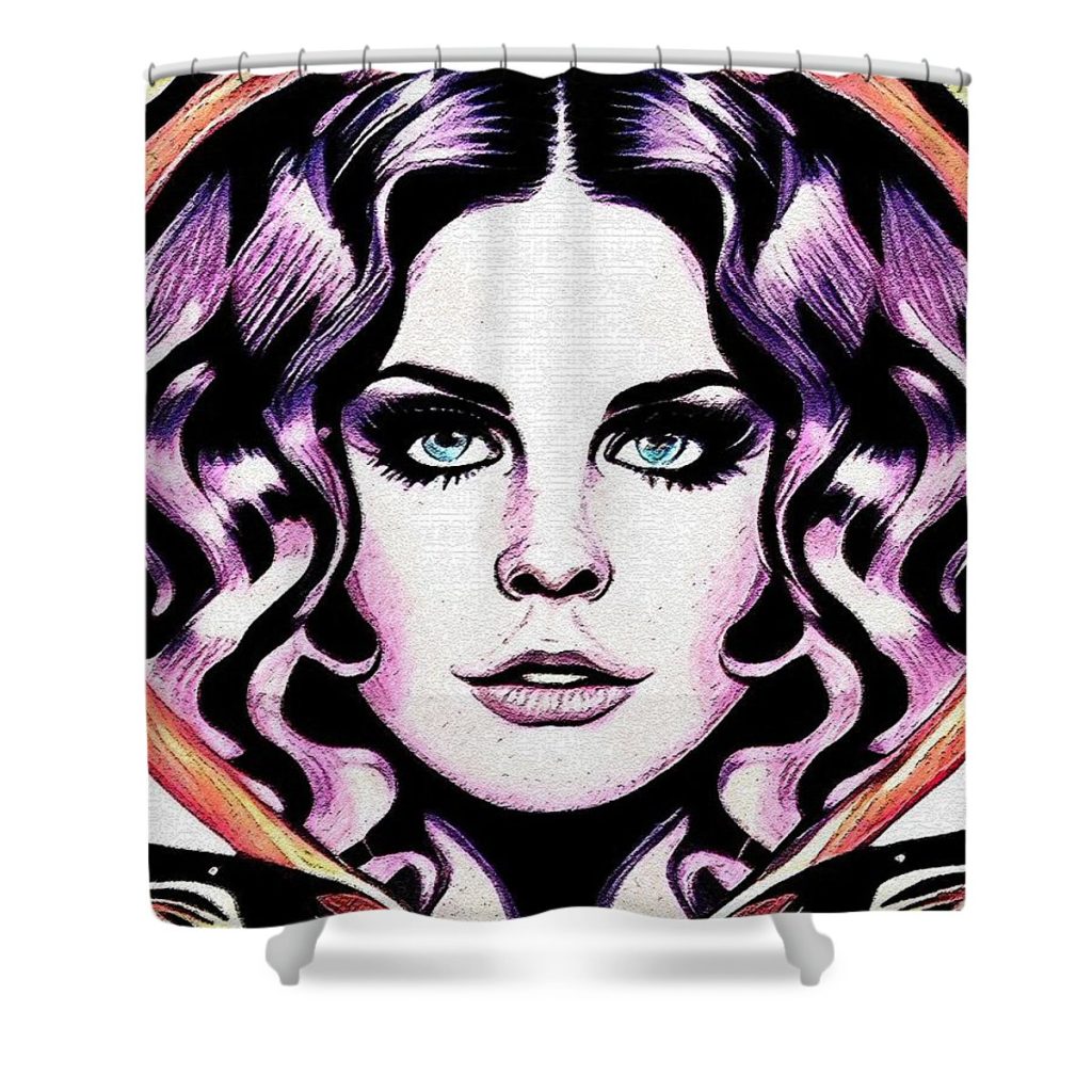 retro comic style artwork highly detailed lana del rey 14 edgar dorice - Lana Del Rey Shop