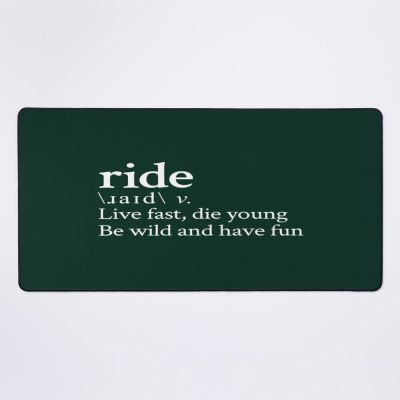 Ride By Lana Del Rey Mouse Pad