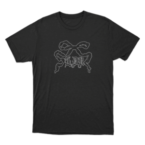 Black LDR Ribbon T Shirt Black