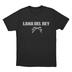 Lana Del Rey Ribbon T Shirt Black